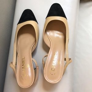 CHANEL SLINGBACK HEELS